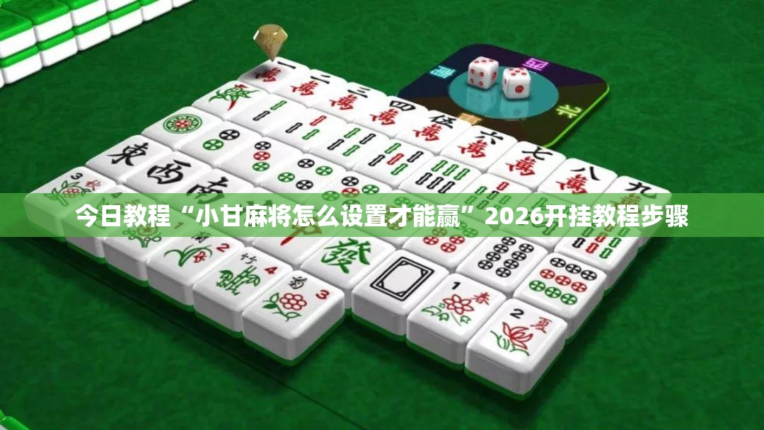今日教程“小甘麻将怎么设置才能赢	”2026开挂教程步骤