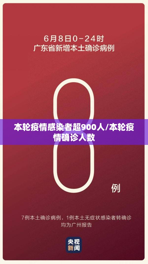 本轮疫情感染者超900人/本轮疫情确诊人数 本轮疫情感染者超900人/本轮疫情确诊人数