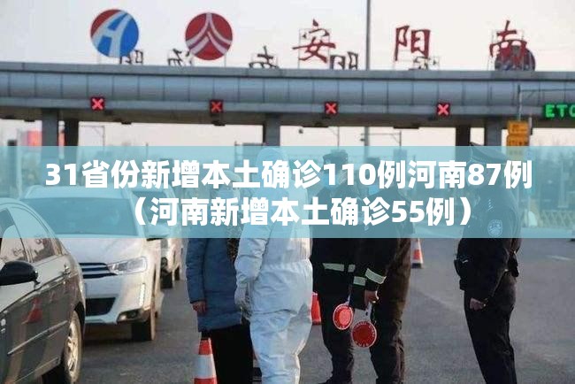 31省份新增本土确诊110例河南87例（河南新增本土确诊55例）