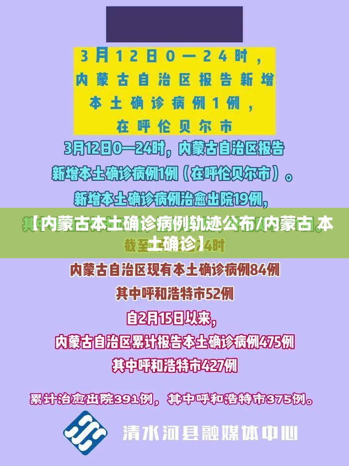 【内蒙古本土确诊病例轨迹公布/内蒙古 本土确诊】