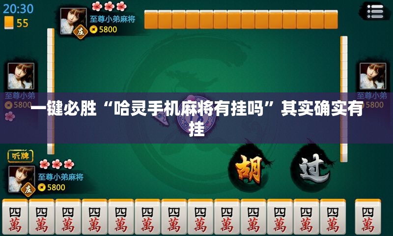 一键必胜“哈灵手机麻将有挂吗”其实确实有挂