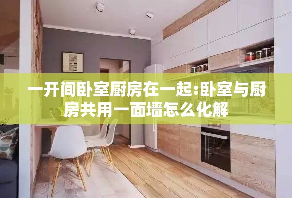 一开间卧室厨房在一起:卧室与厨房共用一面墙怎么化解