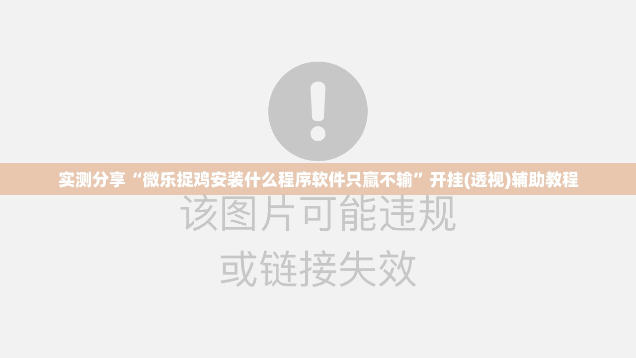 实测分享“微乐捉鸡安装什么程序软件只赢不输”开挂(透视)辅助教程