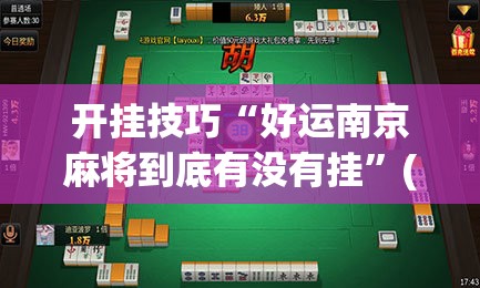 开挂技巧“好运南京麻将到底有没有挂”(透视挂)辅助下载教程