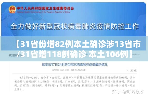 【31省份增82例本土确诊涉13省市/31省增118例确诊 本土106例】