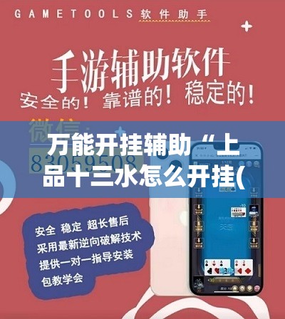 万能开挂辅助“上品十三水怎么开挂(透视)”开挂辅助脚本+详细开挂安装教程