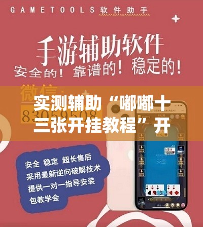 实测辅助“嘟嘟十三张开挂教程”开挂(透视)辅助神器