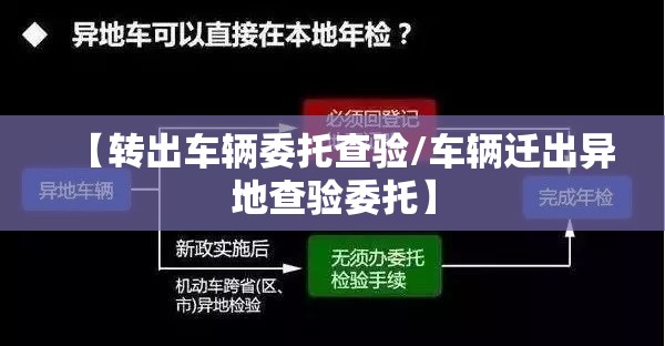 【转出车辆委托查验/车辆迁出异地查验委托】