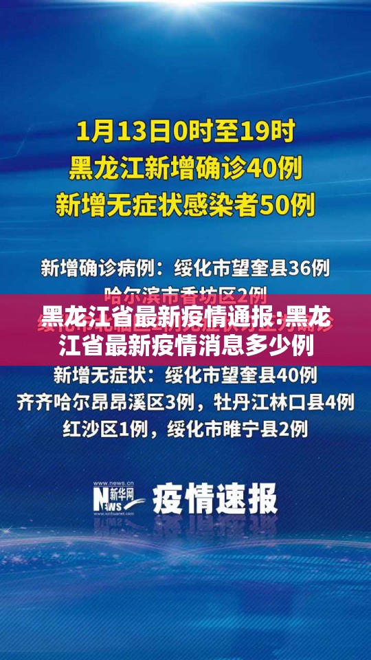 黑龙江省最新疫情通报:黑龙江省最新疫情消息多少例