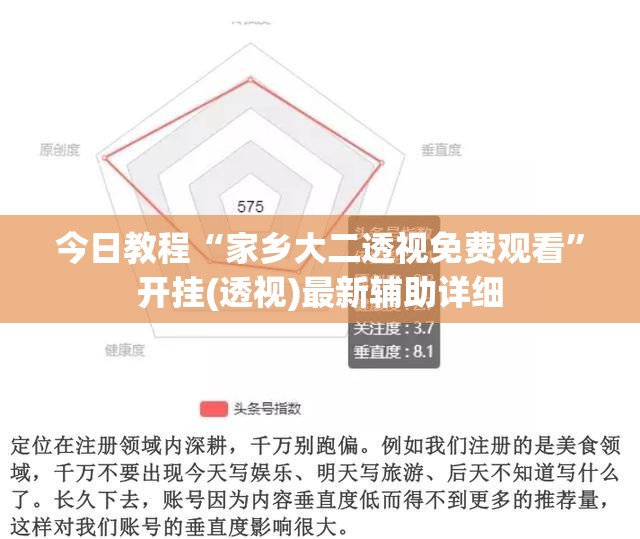 今日教程“家乡大二透视免费观看”开挂(透视)最新辅助详细