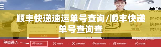 顺丰快递速运单号查询/顺丰快递单号查询查 顺丰快递速运单号查询/顺丰快递单号查询查