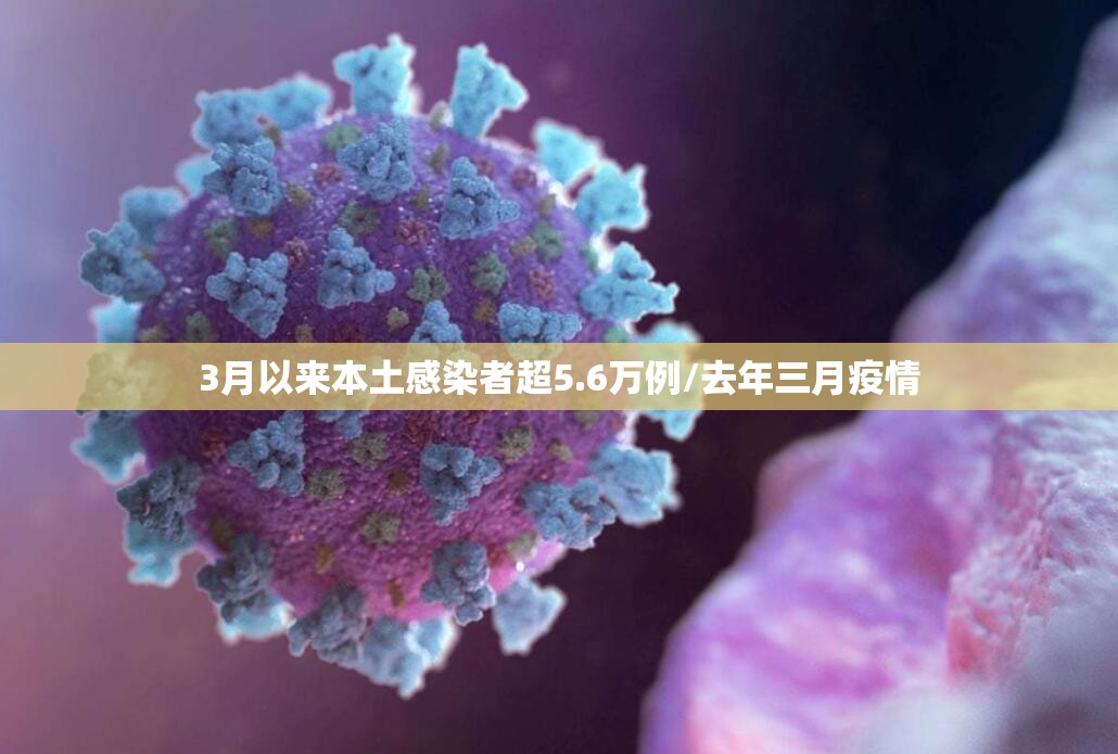 3月以来本土感染者超5.6万例/去年三月疫情 3月以来本土感染者超5.6万例/去年三月疫情