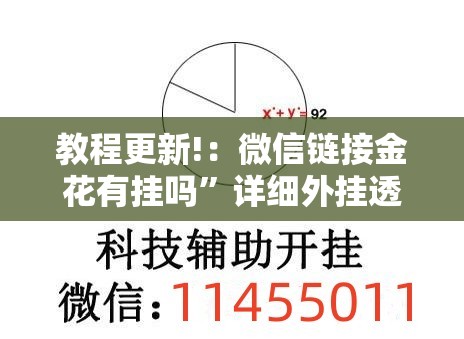 教程更新!：微信链接金花有挂吗”详细外挂透视辅助软件教程