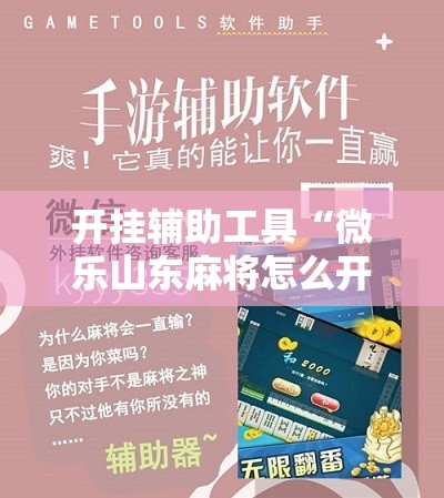 开挂辅助工具“微乐山东麻将怎么开挂”科技辅助神器手机版