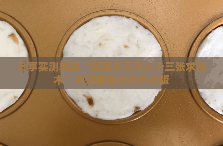 分享实测辅助“福建天天开心十三张求技术”科技辅助神器手机版