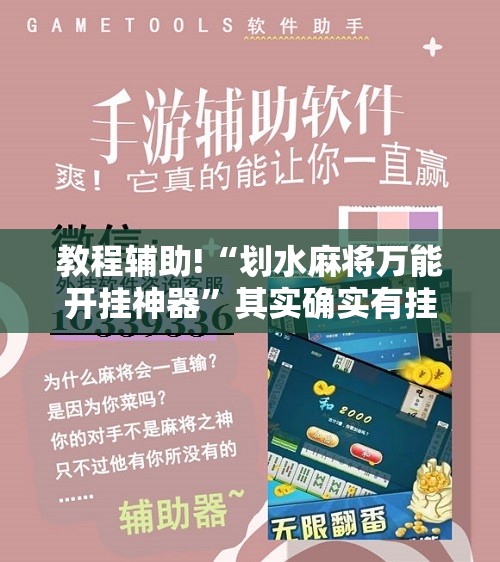 教程辅助!“划水麻将万能开挂神器”其实确实有挂