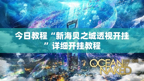 今日教程“新海贝之城透视开挂”详细开挂教程