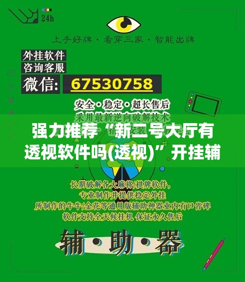 强力推荐“新二号大厅有透视软件吗(透视)”开挂辅助脚本+详细开挂安装教程