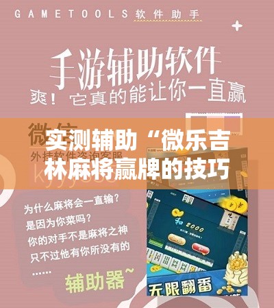 实测辅助“微乐吉林麻将赢牌的技巧”详细开挂教程