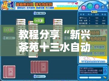 教程分享“新兴茶苑十三水自动配牌软件”开挂详细教程