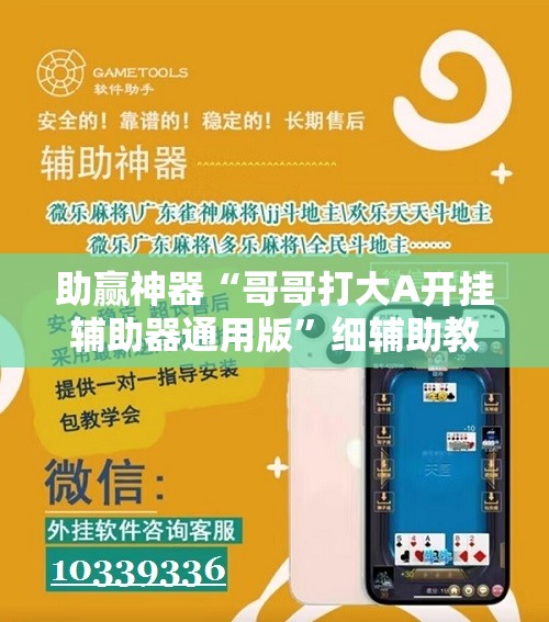 助赢神器“哥哥打大A开挂辅助器通用版”细辅助教程分享