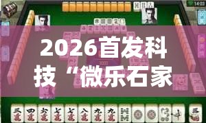 2026首发科技“微乐石家庄麻将如何开挂”原来可以开挂