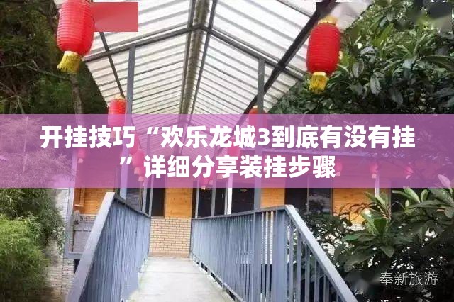 开挂技巧“欢乐龙城3到底有没有挂”详细分享装挂步骤