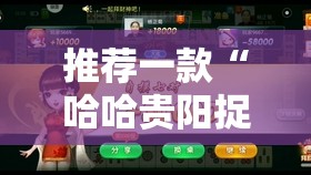 推荐一款“哈哈贵阳捉鸡麻将怎么打才能赢”细辅助教程分享