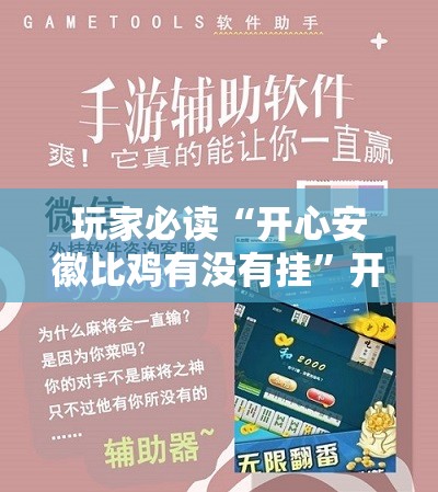 玩家必读“开心安徽比鸡有没有挂”开挂辅助脚本+详细开挂安装教程