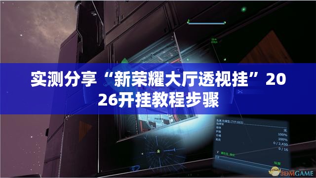 实测分享“新荣耀大厅透视挂”2026开挂教程步骤