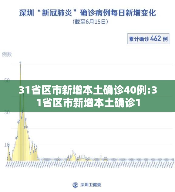 31省区市新增本土确诊40例:31省区市新增本土确诊1