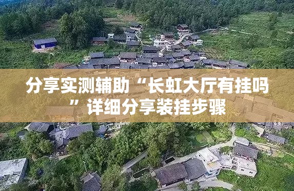 分享实测辅助“长虹大厅有挂吗	”详细分享装挂步骤