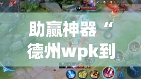 助赢神器“德州wpk到底有没有挂”开挂(透视)最新辅助详细