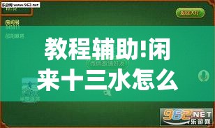 教程辅助!闲来十三水怎么拿好牌	”(透视)其实确实有挂