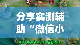 分享实测辅助“微信小程序微乐家乡麻将外卦辅助软件下载	”开挂(透视)辅助教程