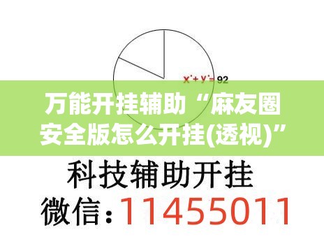 万能开挂辅助“麻友圈安全版怎么开挂(透视)	”开挂辅助脚本+详细开挂安装教程