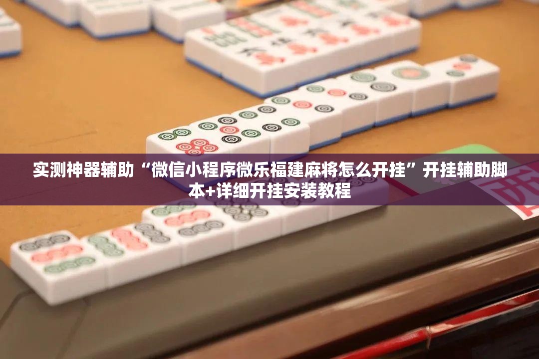 实测神器辅助“微信小程序微乐福建麻将怎么开挂”开挂辅助脚本+详细开挂安装教程