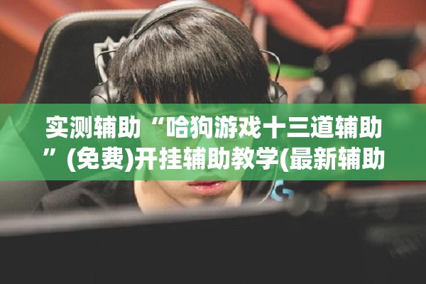 实测辅助“哈狗游戏十三道辅助”(免费)开挂辅助教学(最新辅助开挂教程)
