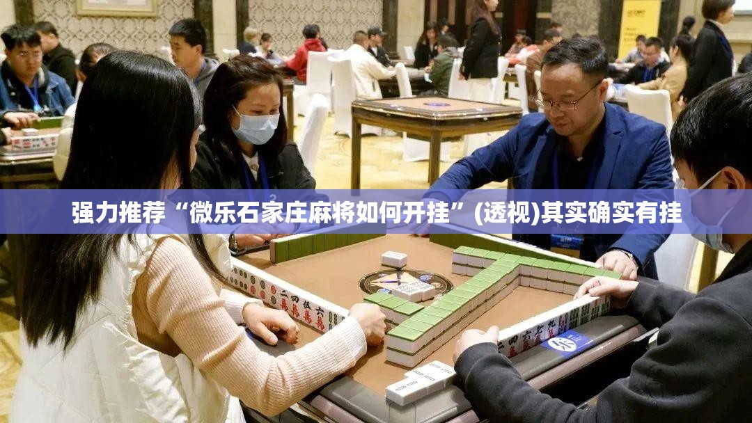 强力推荐“微乐石家庄麻将如何开挂	”(透视)其实确实有挂