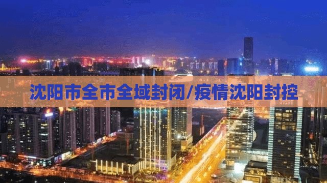沈阳市全市全域封闭/疫情沈阳封控