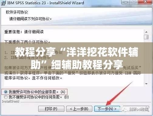 教程分享“洋洋挖花软件辅助”细辅助教程分享