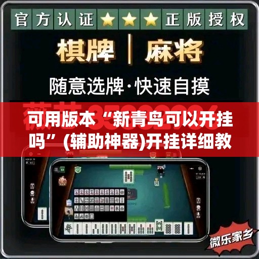 可用版本“新青鸟可以开挂吗”(辅助神器)开挂详细教程