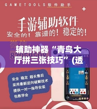 辅助神器“青鸟大厅拼三张技巧”(透视挂)辅助下载教程