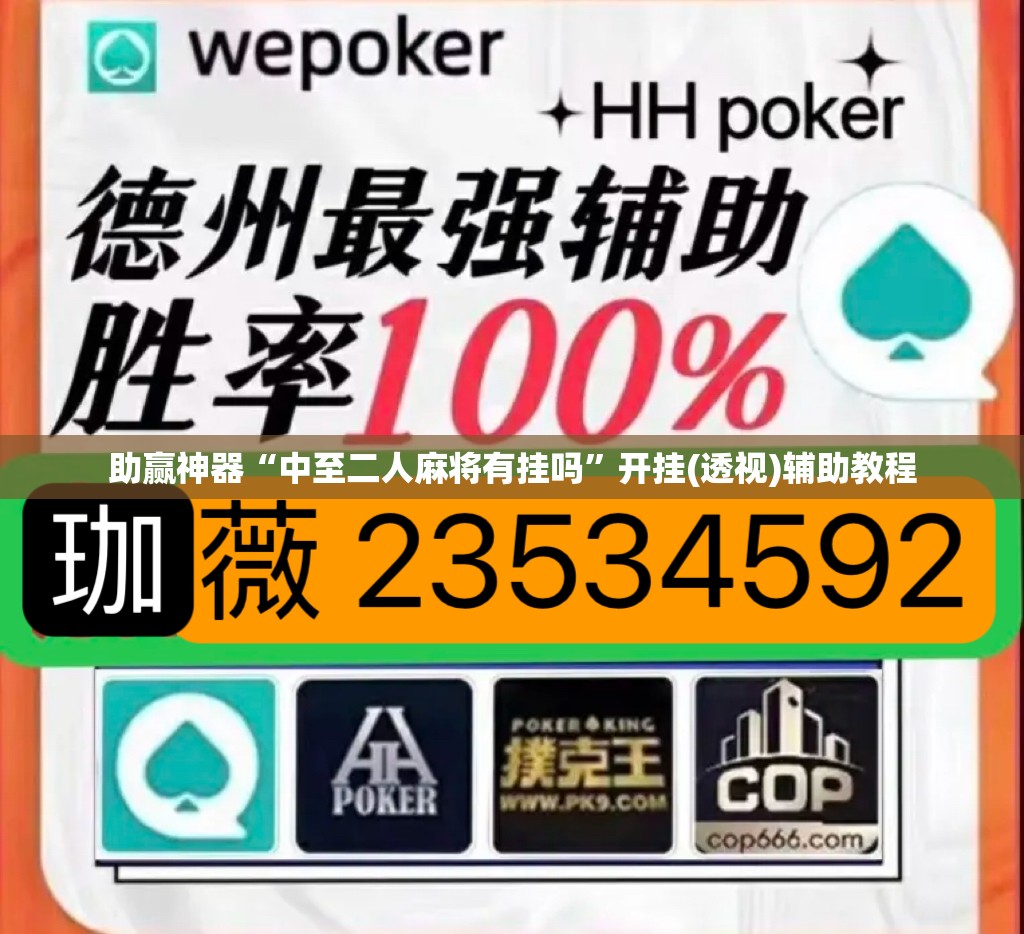 助赢神器“中至二人麻将有挂吗”开挂(透视)辅助教程