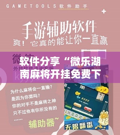 软件分享“微乐湖南麻将开挂免费下载安装”开挂辅助脚本+详细开挂安装教程