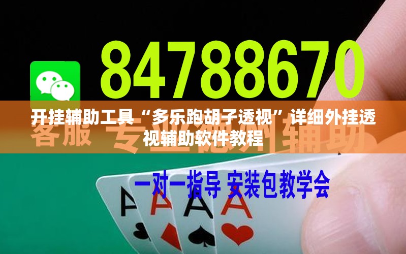 开挂辅助工具“多乐跑胡子透视”详细外挂透视辅助软件教程