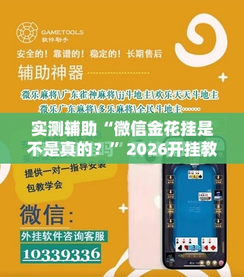 实测辅助“微信金花挂是不是真的？”2026开挂教程步骤