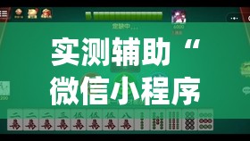 实测辅助“微信小程序微乐云南麻将有挂吗	”(免费)开挂辅助教学(最新辅助开挂教程)