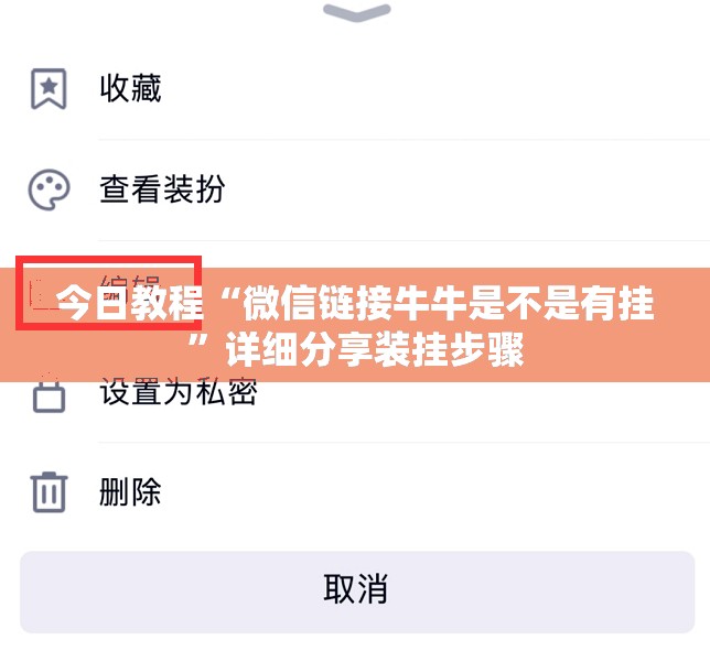 今日教程“微信链接牛牛是不是有挂”详细分享装挂步骤