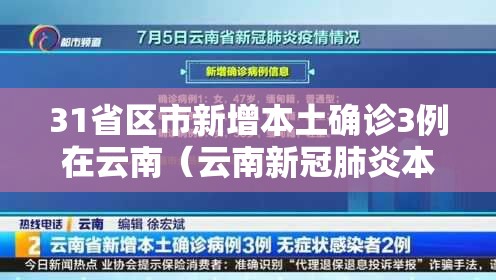 31省区市新增本土确诊3例在云南（云南新冠肺炎本土）
